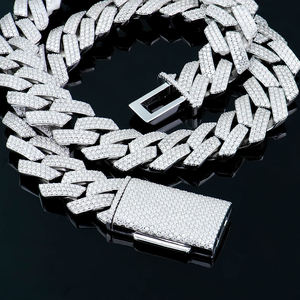 Men's Hip Hop Chain Bracelets Rhodium Plated 18k <b>Solid</b> <b>Gold</b> Micro Insert Link Design Wedding Gift Jewelry Unisex - Product Image 4