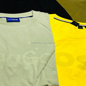 Camiseta Clásica Vintage de Punto XL para Verano y Primavera, Bordada, con Spandex, Hecha en Bangladesh, Ropa en Stock, Camiseta de Algodón para Hombre - Product Image 2