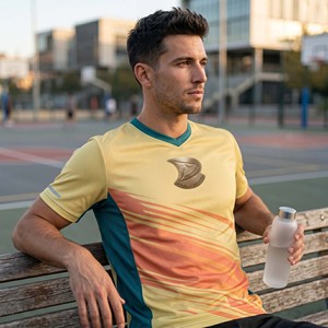 Wholesale Custom Printed Pickleball Jerseys Summer Short Sleeve Lightweight Quick Dry Polyester Sublimation Competition Clothing - Product Image 6
