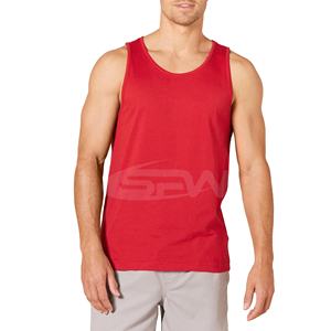 Camiseta sin mangas de poliéster para hombre, Camisa sin mangas de tela orgánica sostenible con ajuste clásico diseñado para ropa informal de gimnasio de verano - Product Image 1
