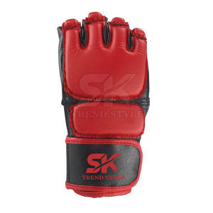 Gants en cuir demi-doigts de haute qualité avec logo personnalisé, confortables et élégants - Product Image 2