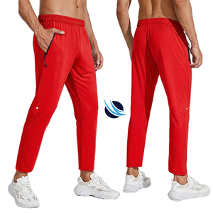 Pantalon de sport décontracté léger pour homme, coupe droite ample, en toile respirante et très élastique, idéal pour le fitness et la course en extérieur - Product Image 2