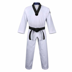 Traje de Karate JUJITSU SPORTS Amarillo para Hombre, Corte Regular, con Cinturón Blanco, 320g, 100% Algodón, Secado Rápido y Duradero - Product Image 1