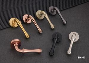 Manija de Puerta Elegante de Latón Macizo, Color Beige Arena Dorado, Magnética, Silenciosa, Moderna, Fácil Instalación, Herraje para Muebles Hecho a Medida - Product Image 3