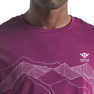 T-shirt pour homme, coupe ample, logo imprimé personnalisé, prix de gros, 100% coton, style streetwear. - Product Image 5