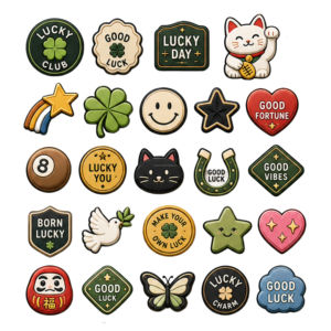 Patchs en caoutchouc PVC personnalisés, 3D en relief, imperméables, alphabet, fleurs, souples, flexibles, à coudre, décorations pour vêtements, chapeaux, sacs, cadeaux - Product Image 2