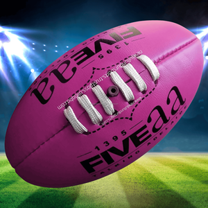 Promotional AFL Footy <b>Ball</b> Custom Logo Advertising Giveaway Australian Rules Football Soft PVC Mini AFL <b>Ball</b> for Kids Gift Bulk - Product Image 2
