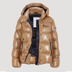 Chaqueta Acolchada Premium para Hombre, 300 GSM, Tela de Nailon y Poliéster, con Capucha, Gruesa y Aislante, para Invierno, Personalizable OEM - Product Image 2