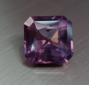 Alexandrite Square Cut Natural Loose Gemstone Certified Rare Color <b>Change</b> Jewelry Stone - Product Image 5