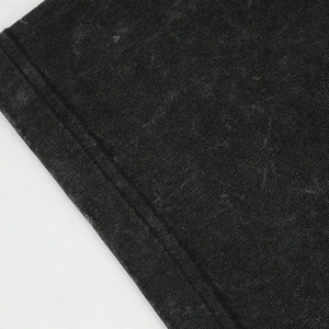 T-shirt Homme Streetwear Délavé Effet Usé Coton Rétro avec Logo Personnalisé Grammage Lourd Style Urbain Tailles USA 2026 - Product Image 6