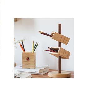 Support de rangement pour stylos et articles de table, best-seller, support en bois pour bureau, porte-crayons en bois, utilisation polyvalente - Product Image 4