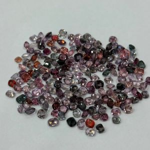 Excellentes pierres précieuses en spinelle naturelle multicolore, taille coussin, 6 à 8 mm, non chauffées, provenance Birmanie, excellente qualité, lot en gros - Product Image 3