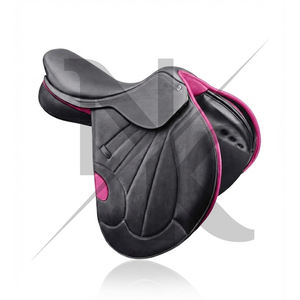 Silla de montar inglesa de contacto cerrado de cuero 100% genuino, superventas, para salto y doma, con conjunto de aparejos. Productos de carreras de caballos ingleses de la India. - Product Image 5