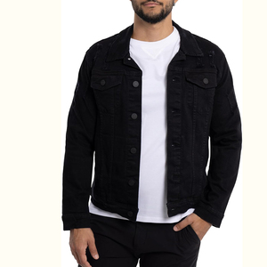 Chaqueta vaquera de mezclilla elegante al por mayor para hombre, chaqueta vaquera cálida de invierno con personalización, chaqueta vaquera de mezclilla de última tendencia para hombre - Product Image 5