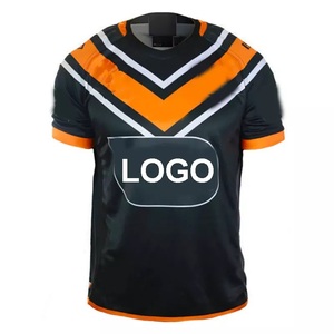 เสื้อรักบี้ทีม GAF แบบสั่งทำพิเศษ พิมพ์ลายด้วยความร้อน แห้งเร็ว ระบายอากาศได้ดี ผลิตจากไนลอน/แคชเมียร์ สำหรับผู้ชาย วัยผู้ใหญ่ ฤดูร้อน/ฤดูใบไม้ผลิ - Product Image 6