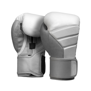 Nouveaux gants de boxe en cuir très demandés, durables, légers, respirants, avec support de poignet à fermeture auto-agrippante - Product Image 1