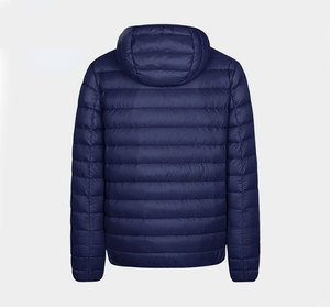 The New Style Unisex Ultra Lightweight Formal Front Logo <b>Packable</b> Long-Sleeve Full-Zip Bomber <b>Jacket</b> - Product Image 2