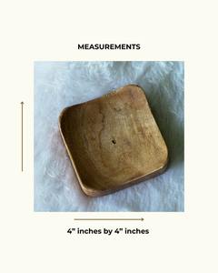 Support d'encens en bois naturel artisanal indien, attrape-cendres, brûleur d'encens pour pots à bougies de taille personnalisée - Product Image 6