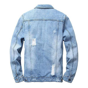 Chaqueta de Mezclilla para Hombre, Estilo Nuevo, Transpirable, con Cuello Largo, Chaqueta de Mezclilla de Invierno, Estilo Vintage, Nuevo Diseño - Product Image 2