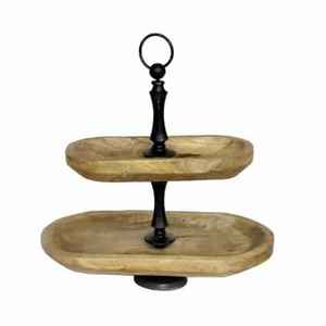 Support à gâteau de qualité supérieure, accessoires de décoration, support à gâteau en forme de feuille, support à gâteau en métal plaqué or de qualité supérieure - Product Image 1