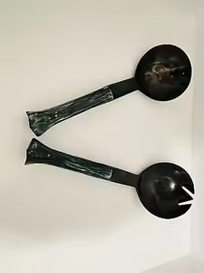 Cuillère en résine artisanale de qualité supérieure, colorée, hautement polie, avec logo personnalisé pour la maison, l'hôtel, les cadeaux ou l'usage hôtelier. - Product Image 6