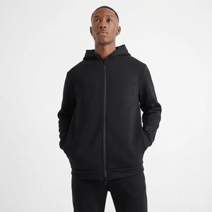 Ensemble de survêtement pour homme avec veste à capuche zippée, sweat-shirt décontracté à manches longues, vêtements de sport assortis, vente en gros personnalisée OEM - Product Image 2