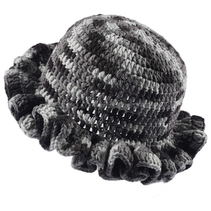 Custom Logo <b>Summer</b> Casual Velour/Denim Bucket <b>Hat</b> Unisex Washable Beach Cap in Multiple Colors with Embroidered Logo - Product Image 2