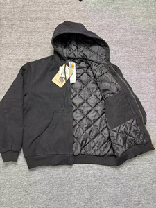 SHAFIQ SPORTS 2026 Blousons en cuir streetwear chic, mode coréenne, zippés, unis, amples, oversize, à capuche, pour homme, hiver - Product Image 4
