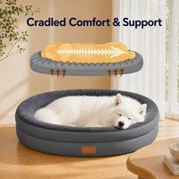 Lit surélevé personnalisé pour chien et chat, design respirant, éco-responsable, plateforme rafraîchissante en maille XL, utilisation intérieure/extérieure