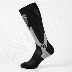 Calcetines de Compresión Deportivos Profesionales para Pantorrillas, para Correr, Fitness, Color Personalizado, Transpirables, Rendimiento Atlético, Entrenamiento en Gimnasio - Product Image 3
