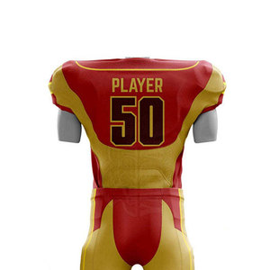 Uniforme de football américain sur mesure de haute qualité pour adultes, tissu respirant personnalisé, prix de gros - Product Image 4