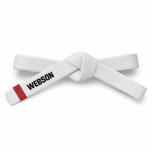 Ceintures de judo de haute qualité à prix raisonnable, styles personnalisés, service OEM, best-seller, faible MOQ, respirantes, en polyester/coton, pour le sport - Product Image 1