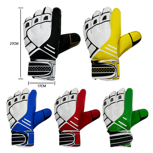 High Quality Professional Goalkeeper <b>Gloves</b> Finger Protection Football <b>Gloves</b> Guantes De Portero <b>Latex</b> Strong Grip Match Soccer - Product Image 2