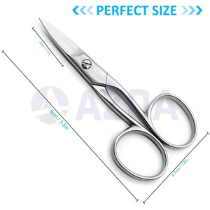 Ciseaux à ongles professionnels en acier inoxydable durables de 9 cm avec lames affûtées pour pédicure et soins des pieds professionnels - Product Image 2