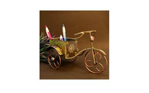 Excelente Soporte para Bolígrafos con Diseño de Triciclo Indio, Organizador de Escritorio para Mesas Profesionales - Product Image 5