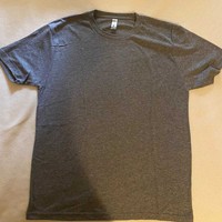 Kaos Pria Ringan 100% Katun Kerah Bulat Slim Fit Polos Unisex Logo Kustom