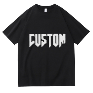 Camiseta Vintage para Hombre de Alta Calidad, 100% Algodón, Corte Regular, Diseño Gráfico con Lavado Ácido, Impresión Digital Grande, 220 Gramos, Tejido de Punto - Product Image 1