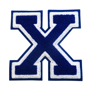 Parches de Letras de Chenilla Personalizados, Insignias Bordadas con Nombre y Logotipo del Alfabeto para Chaquetas Universitarias, Sudaderas y Ropa - Product Image 2