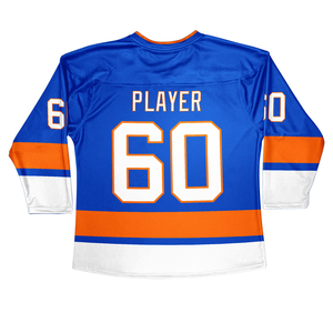 Maillot de hockey sur glace personnalisé pour homme, blanc, rouge, noir, impression sublimée, maille respirante, manches longues, évacuation de l'humidité, coupe classique, taille adulte - Product Image 6