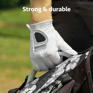 Guantes de Golf para Mujer, para Mano Izquierda, Hechos a Medida, de Microfibra Suave y Transpirable, Cómodos para Deporte - Product Image 6