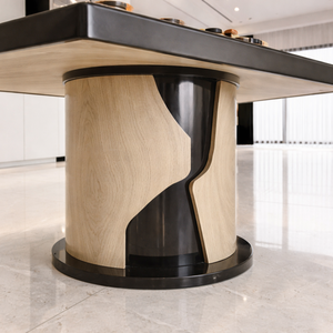 Mesa de Carrom de Esquinas Cuadradas Moderna y de Lujo ARGMAC, Base de Madera Ecológica y Duradera, Embalaje Personalizable para Interiores - Product Image 2