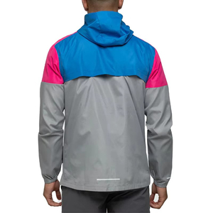 Chaqueta Cortavientos Impermeable para Hombre, con Capucha y Forro, Logotipo High Street, Precio al por Mayor OEM - Product Image 2