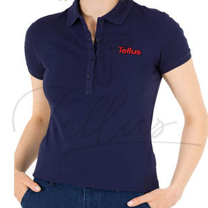 Vêtements décontractés à séchage rapide, polos pour femmes, prix de gros, polos sur mesure pour femmes - Product Image 3