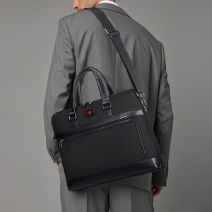 Sac à bandoulière pour ordinateur portable en toile de coton imperméable, design classique vintage, logo personnalisé du fabricant, pour hommes et femmes - Product Image 5