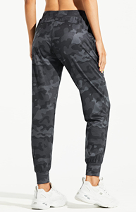 Pantalon de survêtement pour homme en polyester et coton de haute qualité, personnalisé, grandes tailles, marque privée, uni - Product Image 3
