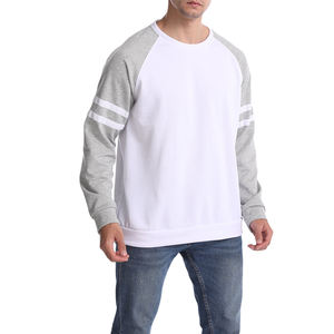 Relax Fit Men's Sweatshirt <b>Jumper</b> <b>Pullover</b> Work Top Crew Neck <b>Pullover</b> Patchwork Sweatshirt Classic Contrast Color <b>Jumper</b> - Product Image 3