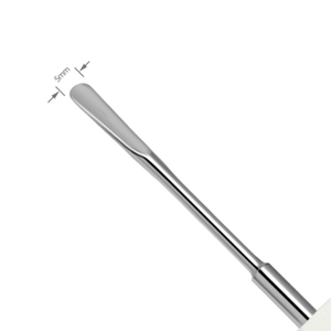 Luxating Elevator Straight 5mm <b>Silicone</b> Handle Dental Extraction Instrument Stainless Steel Root Elevator Atraumatic <b>Tool</b> - Product Image 3