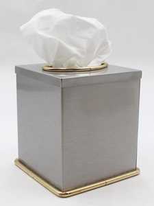 Premium Metal Tissue <b>Box</b> Holder for Home and Office Use - Product Image 6