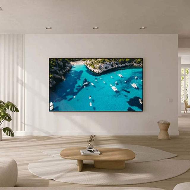 98-Inch 4K UHD (3840x2160) Smart LED TV with Android OS Black Cabinet US Origin for Home or Hotel Use