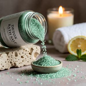 Piedra de Sal del Himalaya Tallada Naturalmente, Ecológica, para Baño Relajante, Desintoxicante, para Aliviar el Estrés, Brillo de la Piel y Regalo del Día de la Madre - Product Image 1